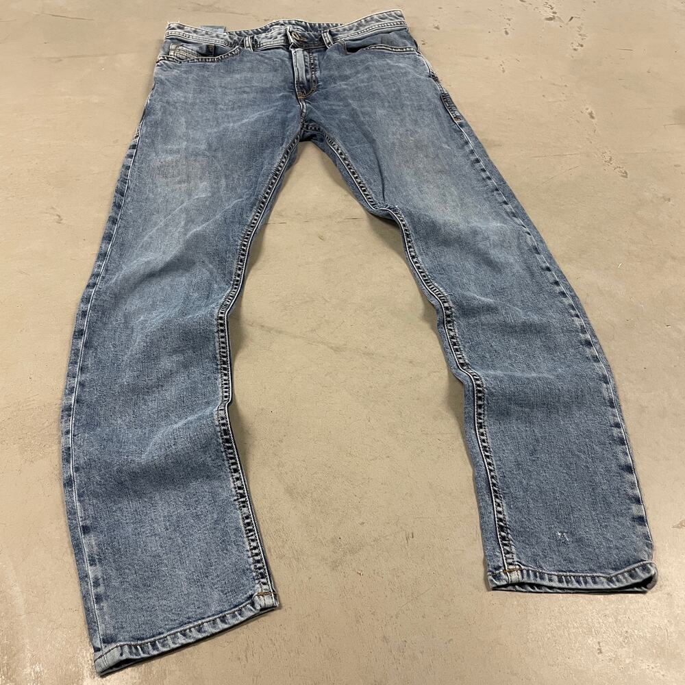 Y2K slim faded diesel Jeans 33x32